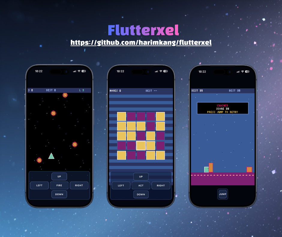 flutterxel showcase